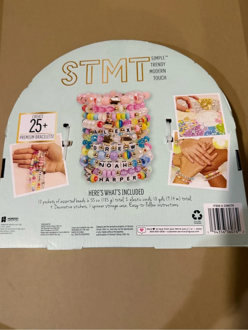 New Bead Kit - Multicolor Beads for Bracelet Making